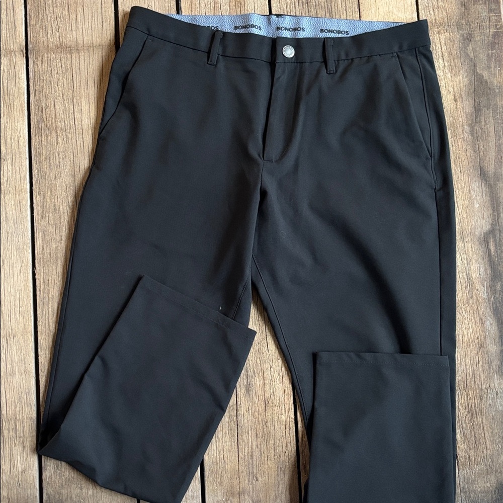 Bonobos 34”x30” Black Performance Link (Golf) Pants